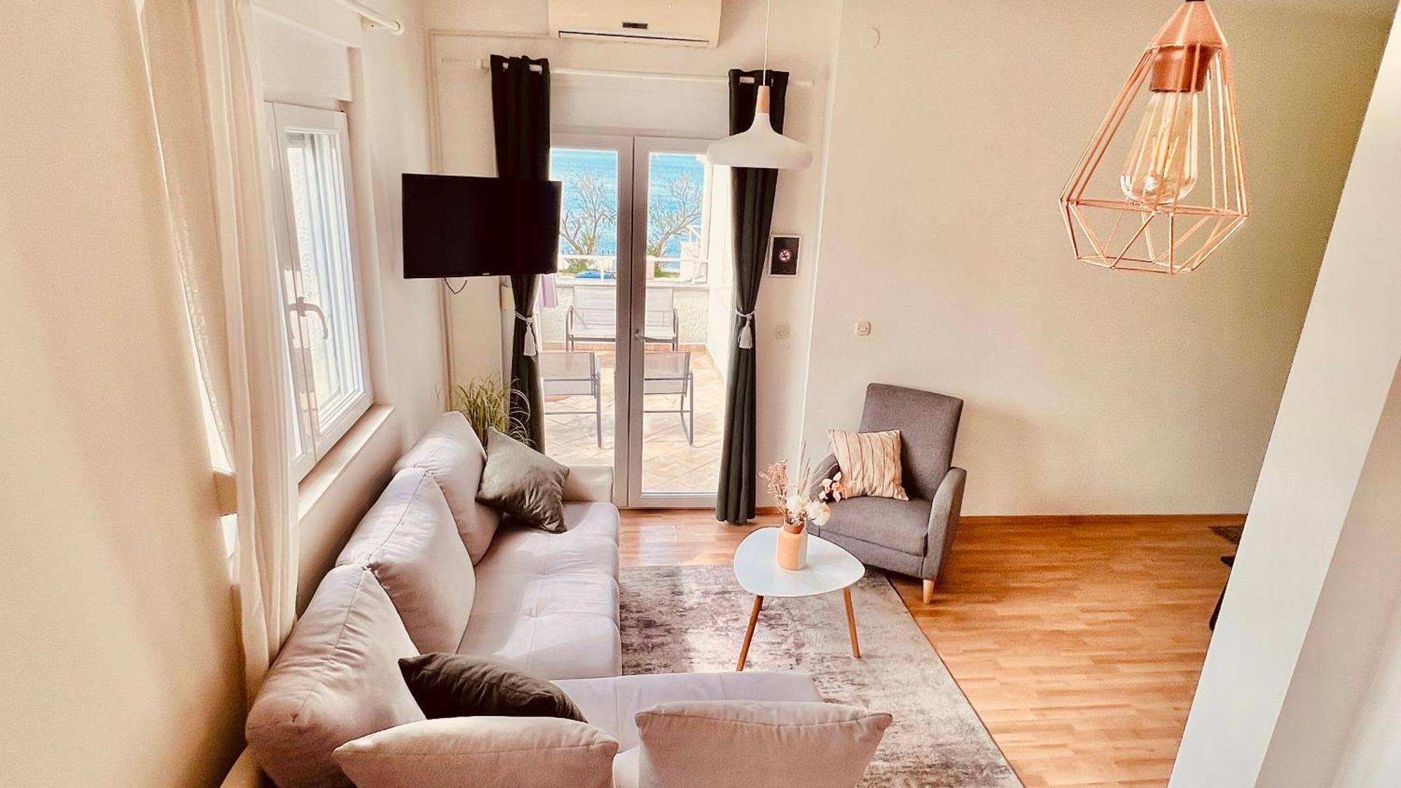 Luxury Beach Apartment W Sunset Sea Views Šibenik Exteriör bild